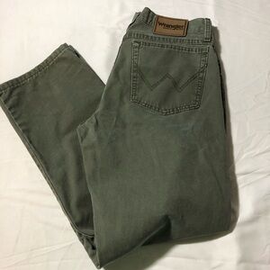 Wrangler Olive Green Chinos